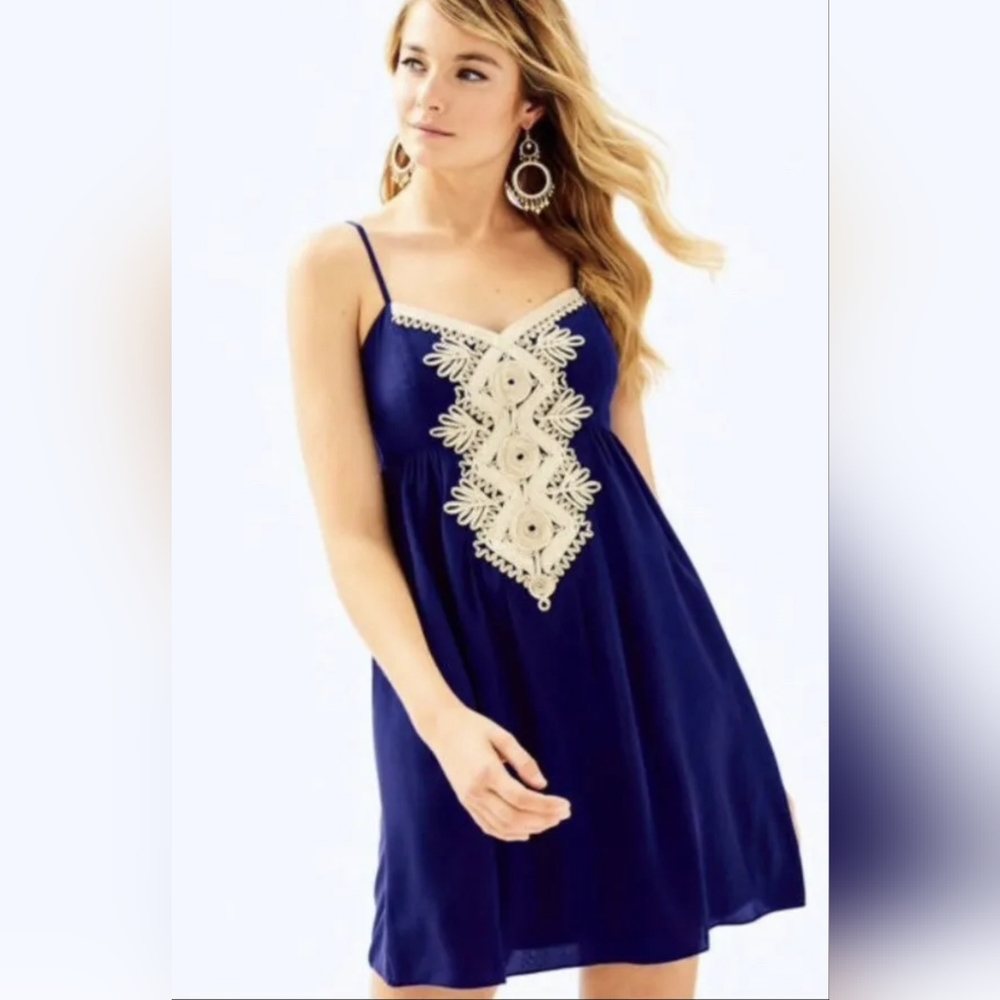 Lilly Pulitzer Kelsea Silk Dress 0